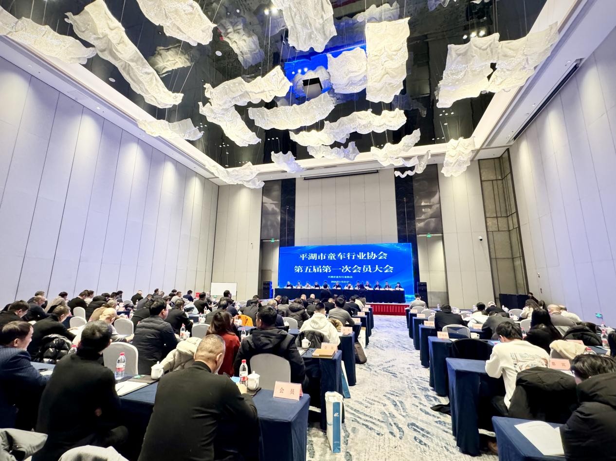 甬平携手 共探产业新局——协会受邀参加平湖童车协会换届大会